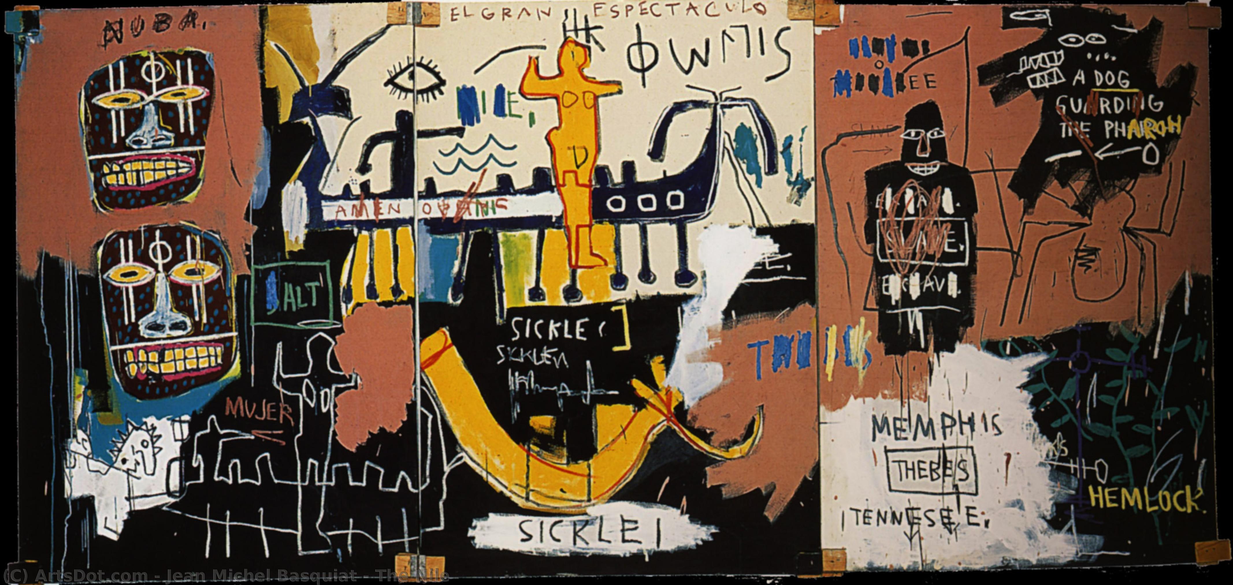 The Nile — Jean Michel Basquiat