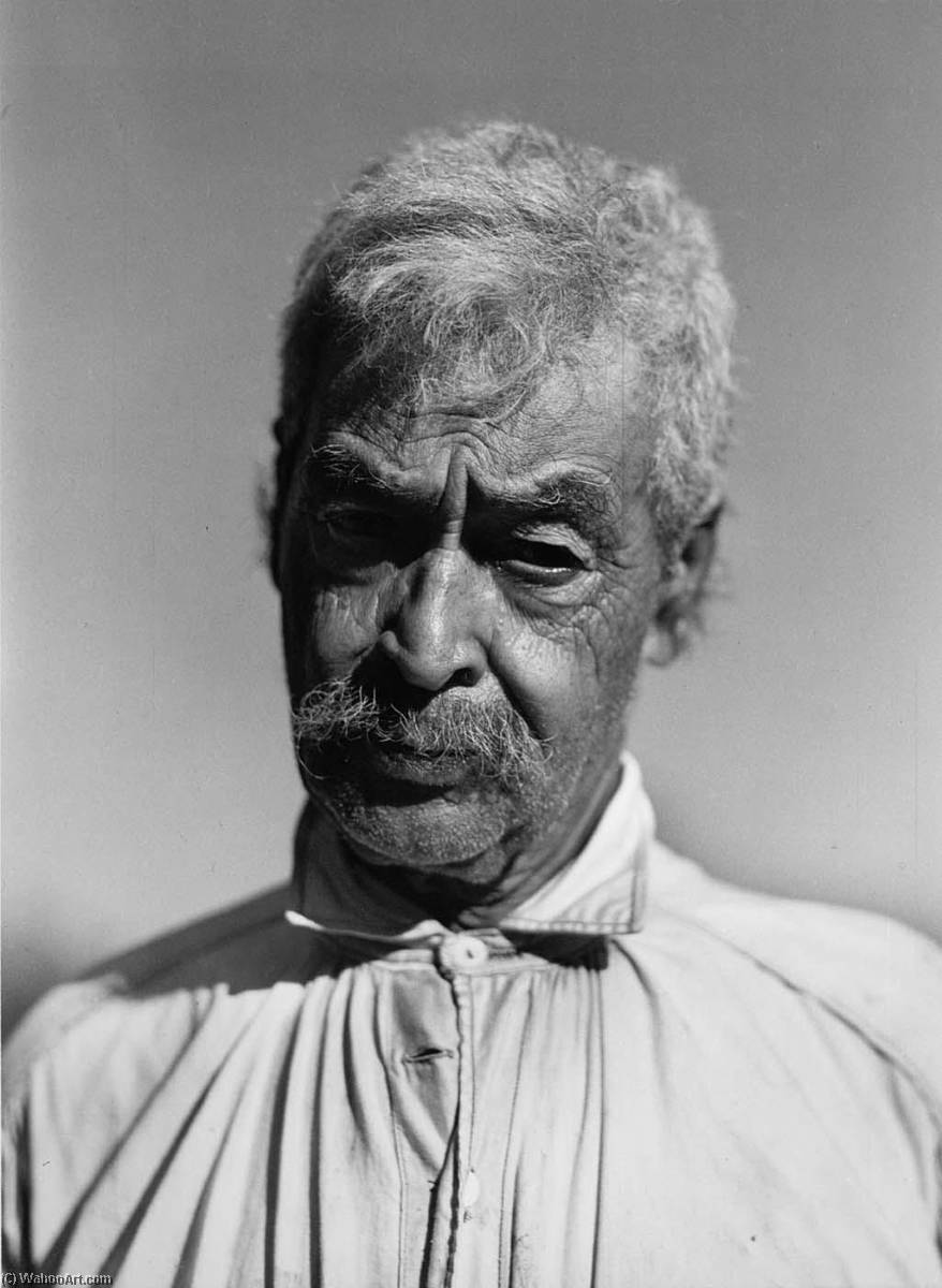 French Mulatto Farmer. Melrose, Louisiana — Marion Post Wolcott