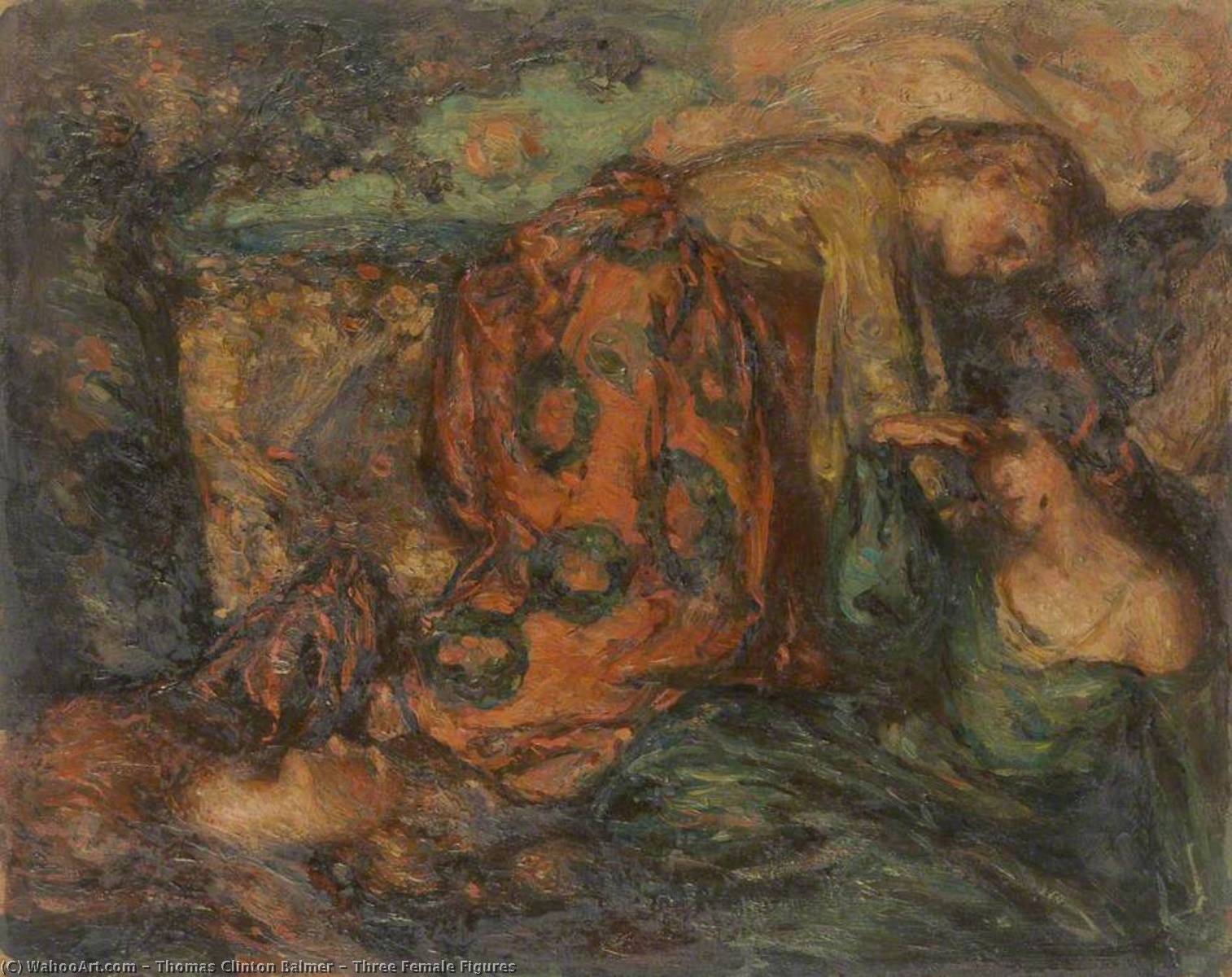 Three Female Figures — Thomas Clinton Balmer