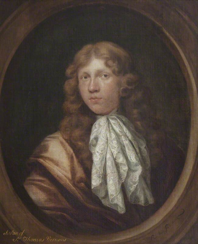 Inscribed As 'a Son Of Sir Thomas Vernon' (but Possibly Olney Vernon, D.c.1682) — Simon Dubois