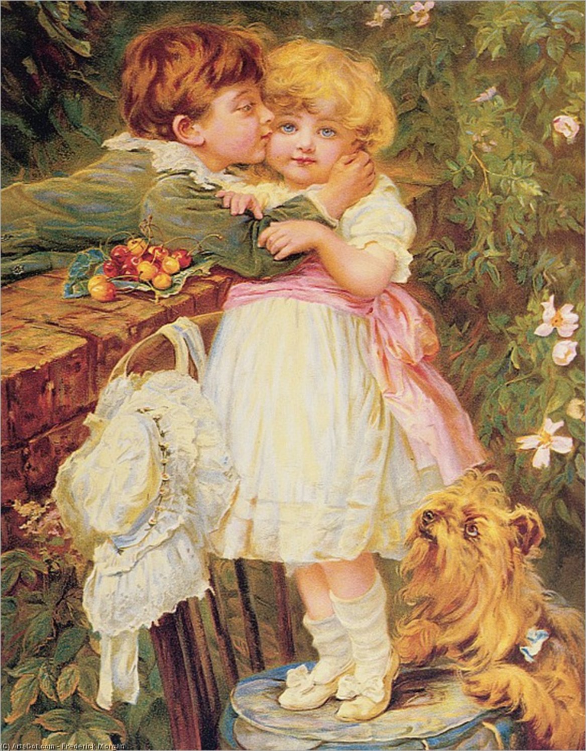 Over The Garden Wall — Frederick Morgan