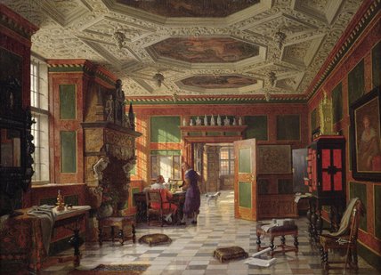 Interior Of The Rosenburg Palace — Heinrich Hansen