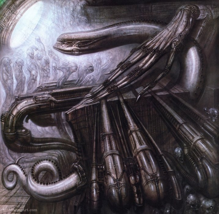Hr Giger Alienmonster Iii — H・r・ギーガー