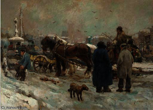 In De Sneeuw — August Willem Van Voorden