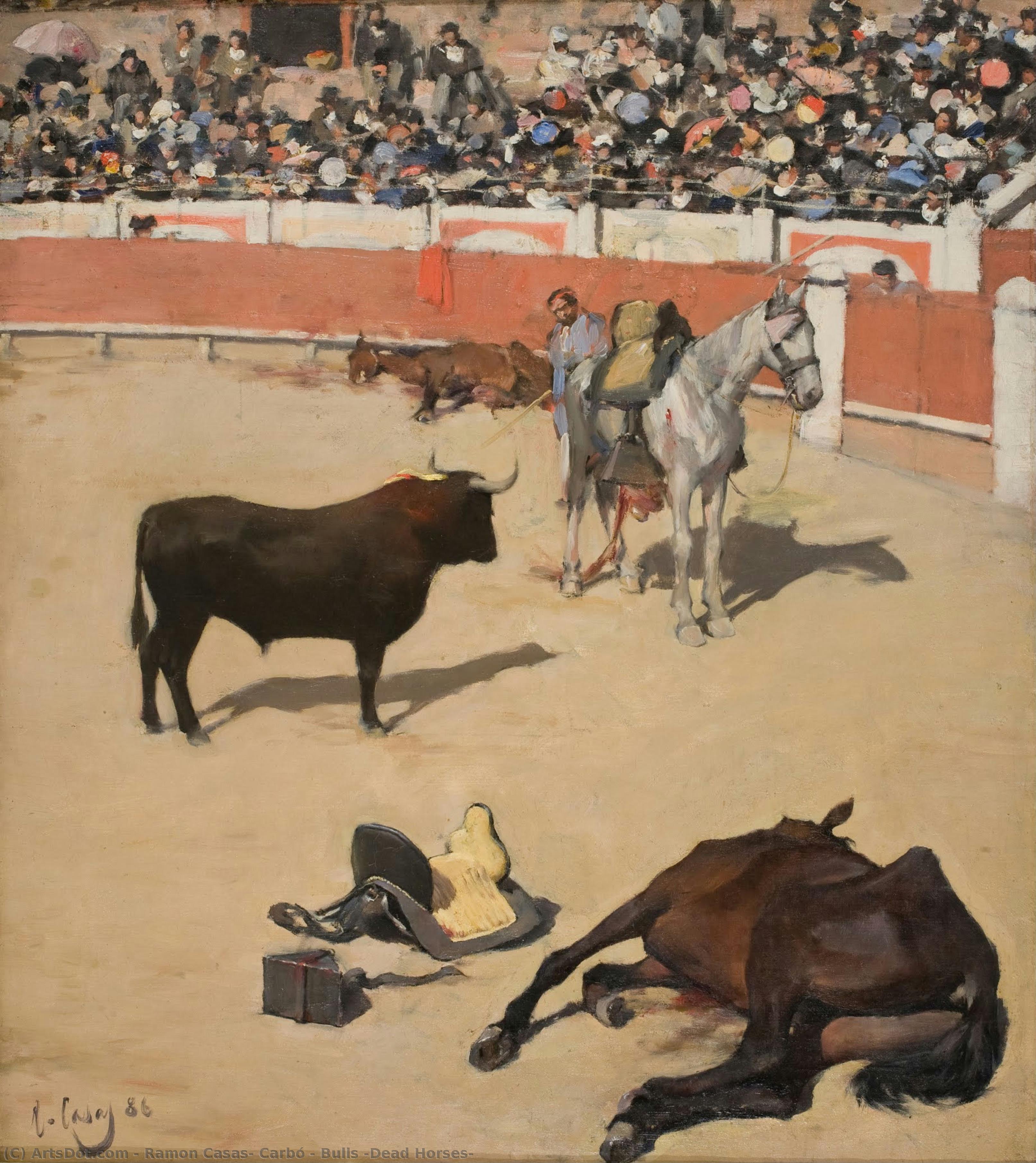 Bulls (dead Horses) — Ramon Casas Carbó