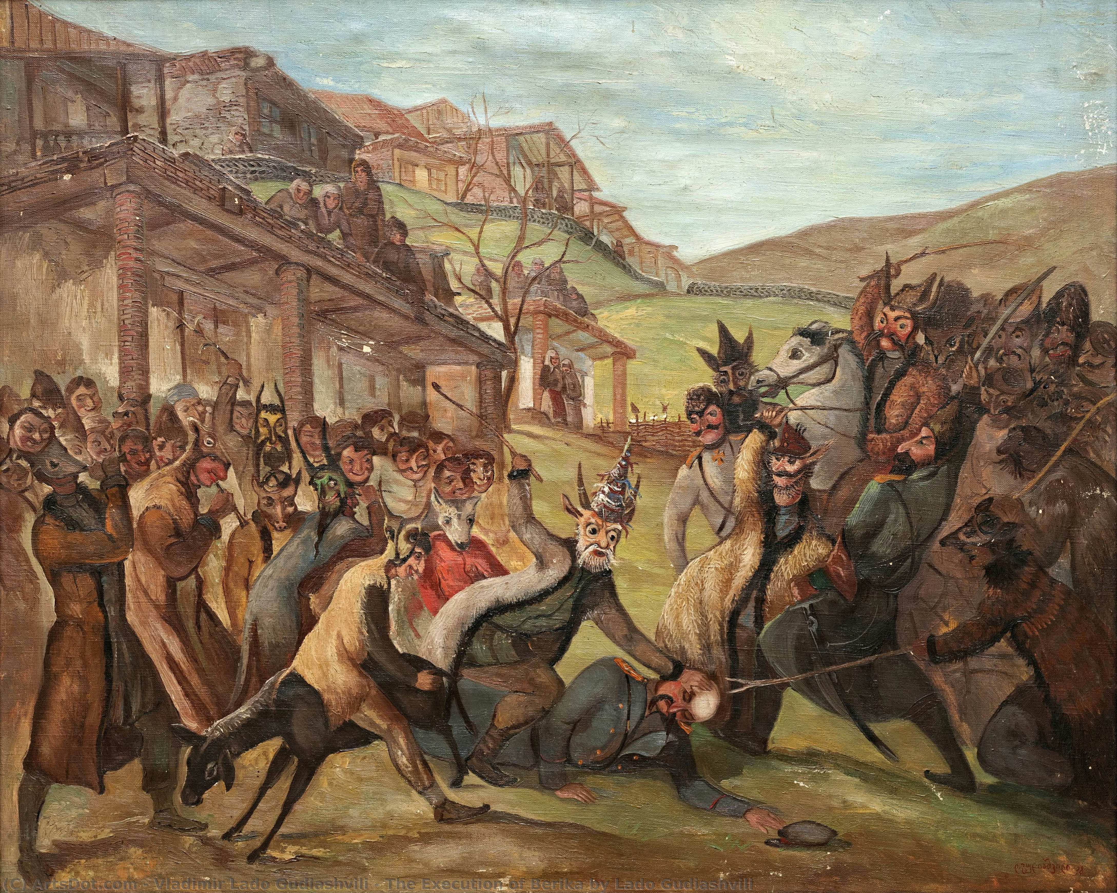 The Execution Of Berika By Lado Gudiashvili — Vladimir Lado Gudiashvili