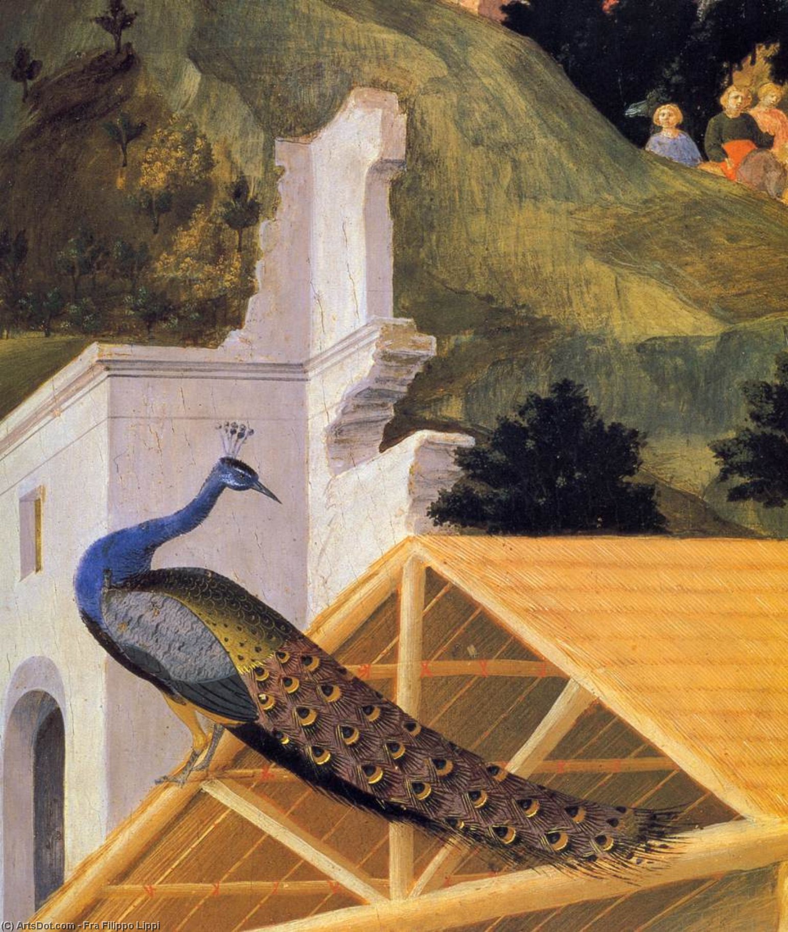 Anbetung Der Könige (detail) — Filippo Lippi