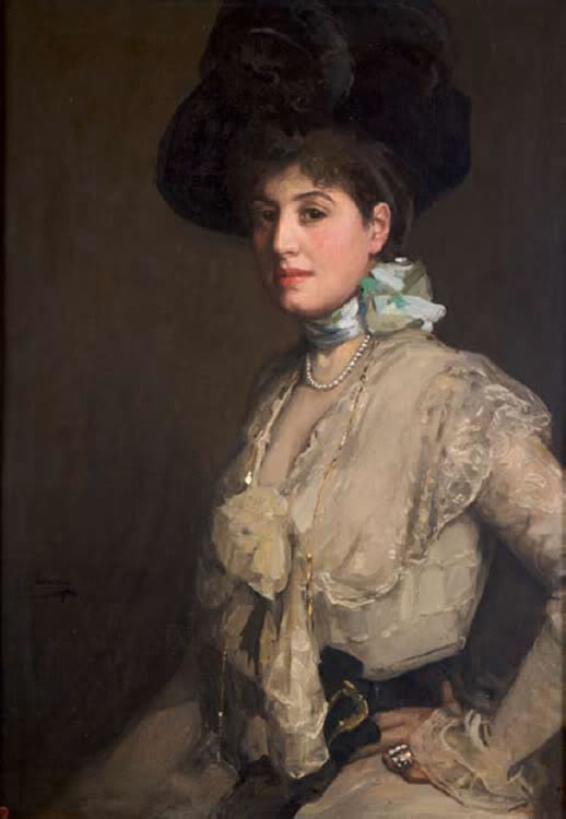 Portrait Of Mrs. Arthur Franklin — Sir John Lavery