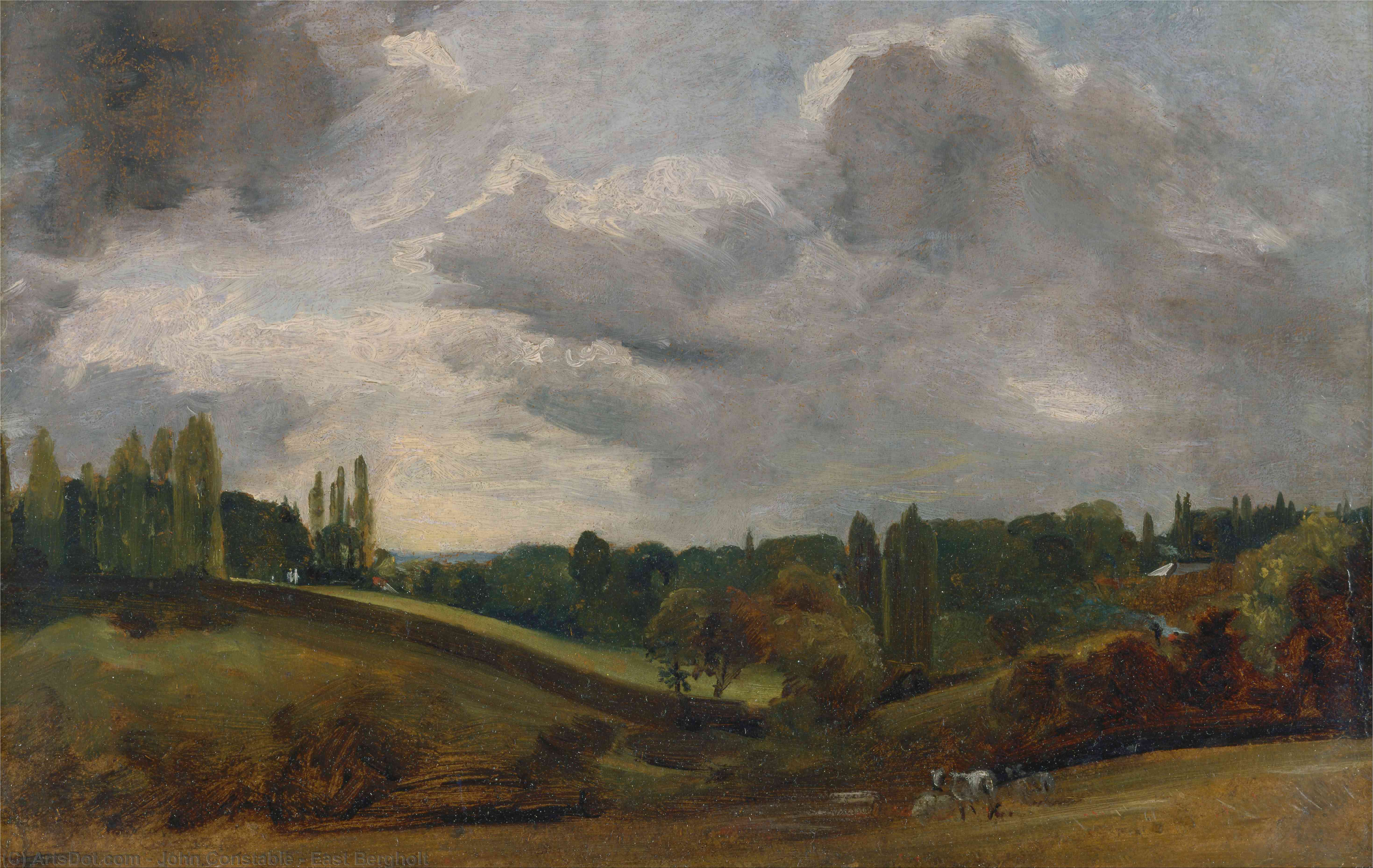 East Bergholt — Джон Констабл