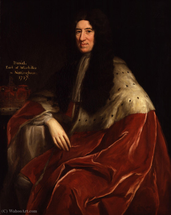 Portrait Of Daniel Finch, 2nd Earl Of Nottingham — Jonathan Richardson