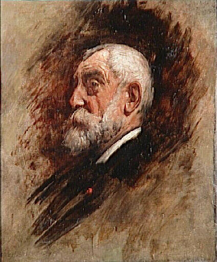 Portrait De Henri Harpignies — Léon Joseph Florentin Bonnat