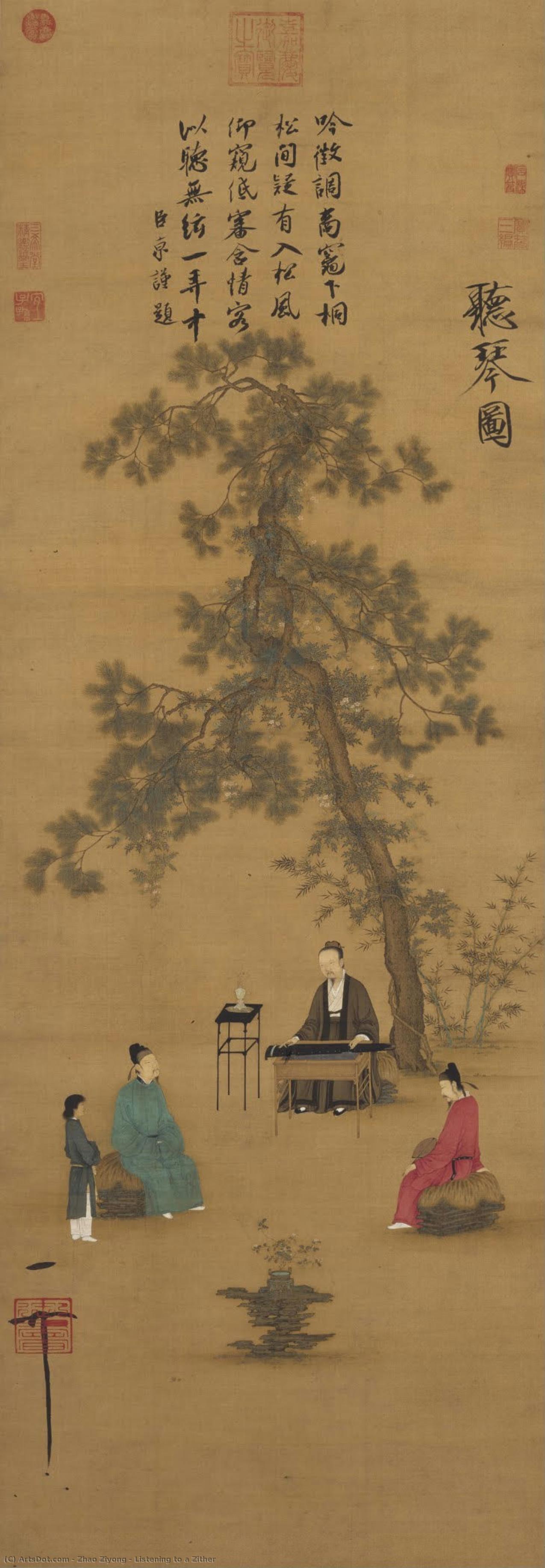 Listening To A Zither — Zhao Ziyong