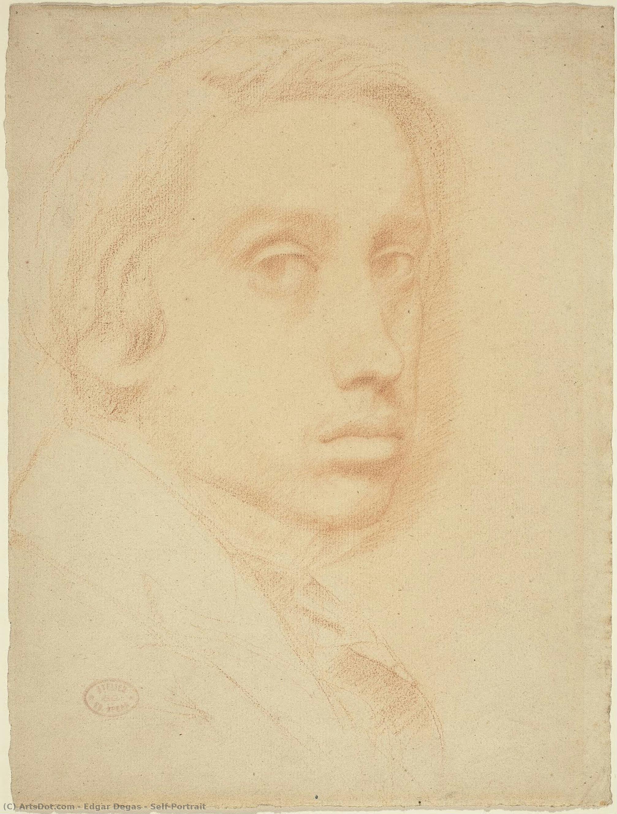 Self-portrait — Edgar Degas