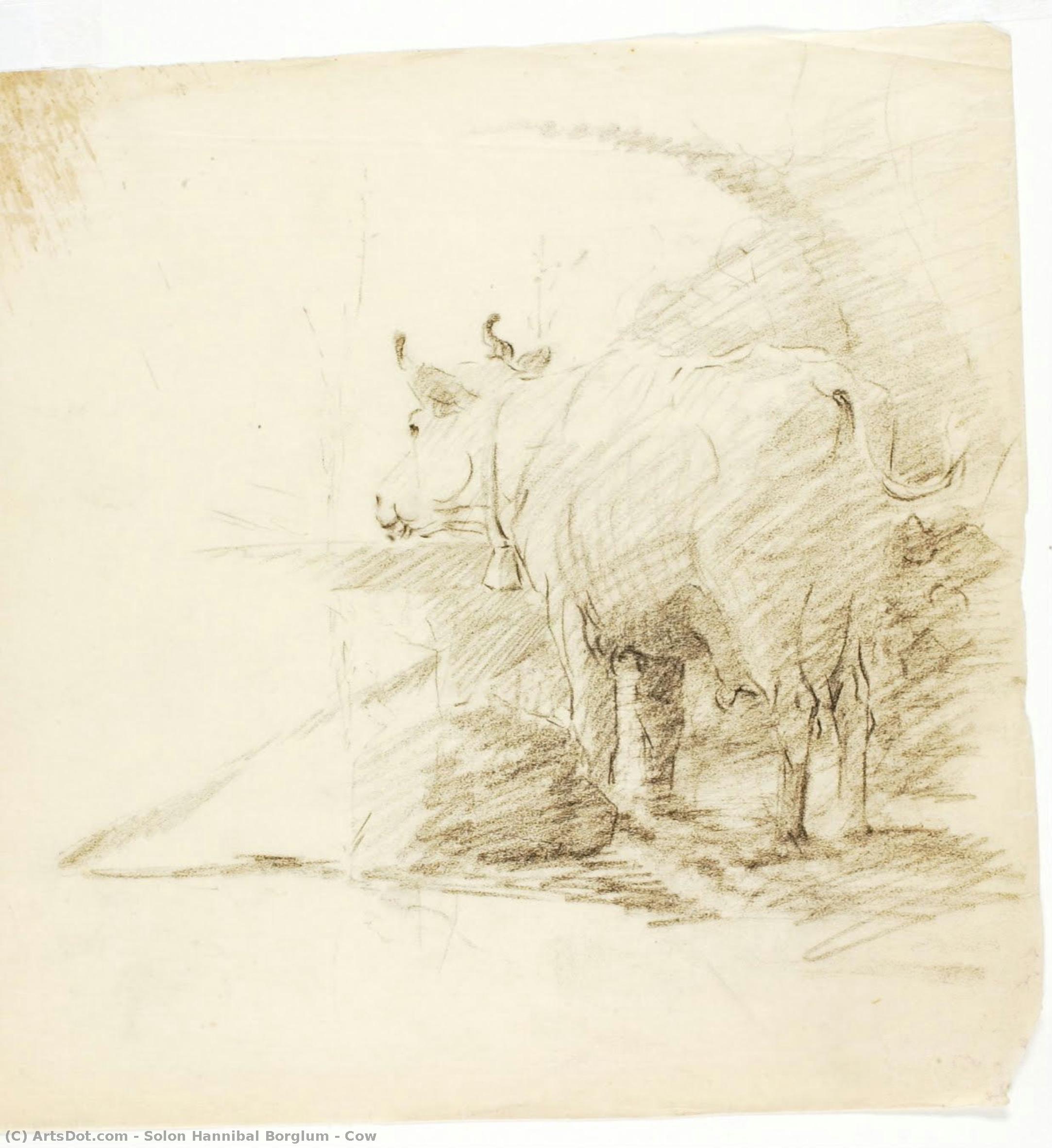 Cow — Solón Hannibal Borglum
