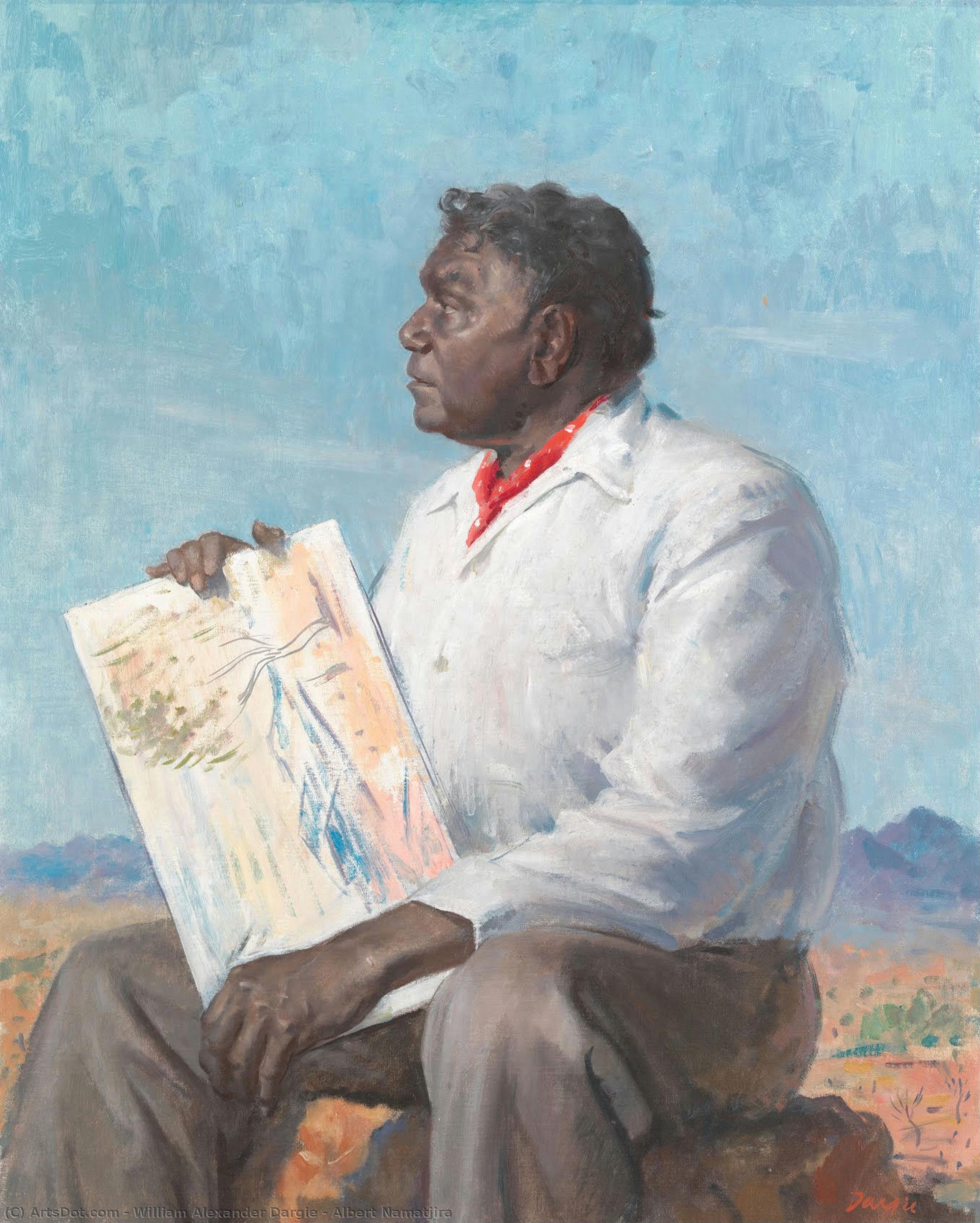 Albert Namatjira — William Alexander Dargie