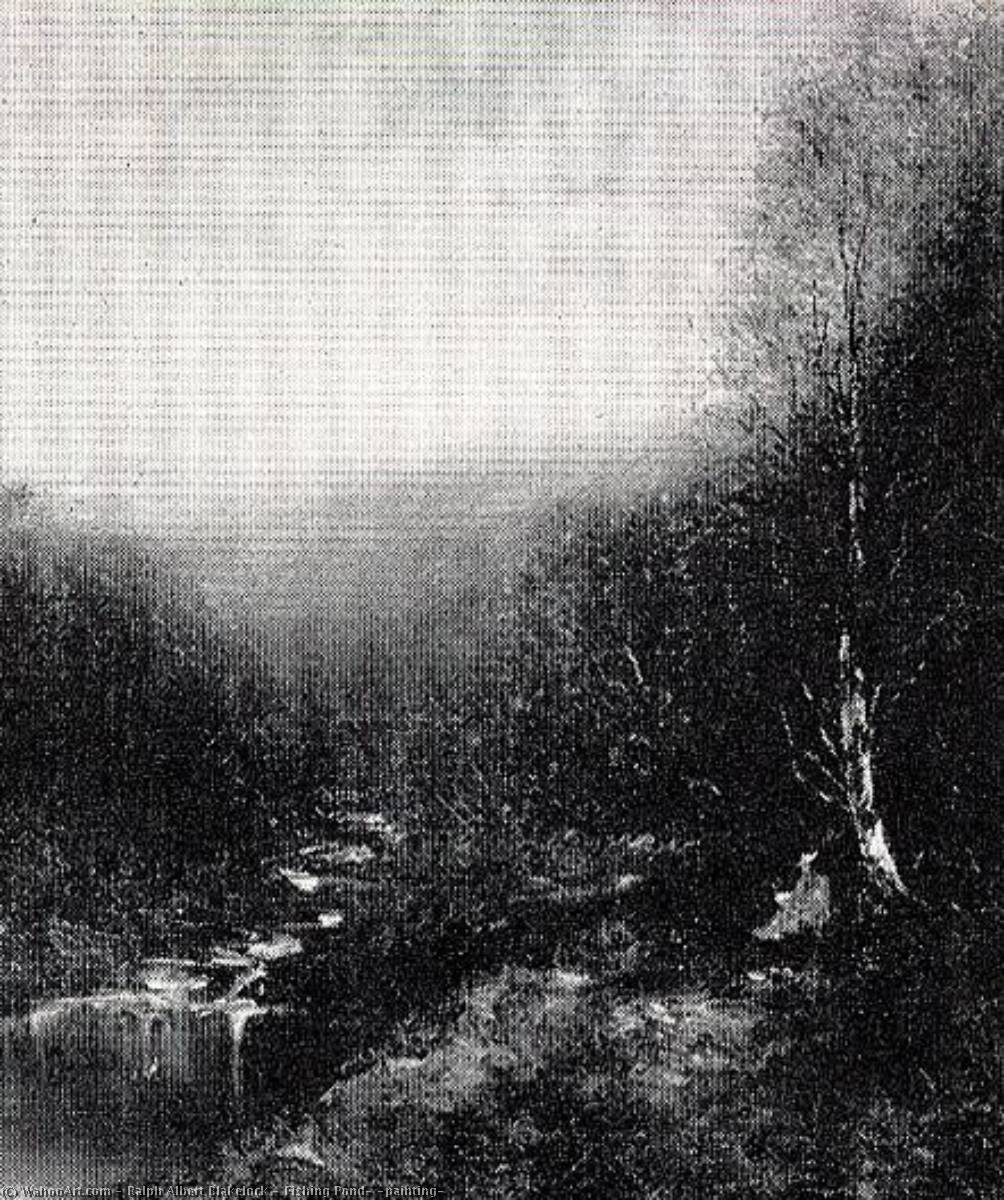 Fishing Pond, (painting) — ラルフ・アルバート・ブレイクロック