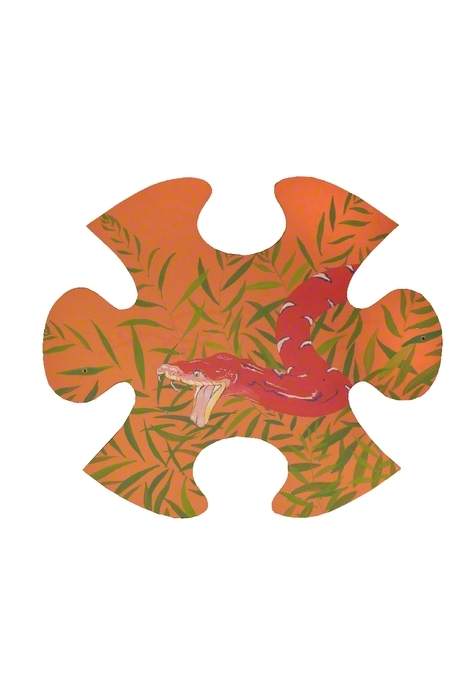 Jungle Jigsaw Snake Head (2 Of 14) — Sally Court