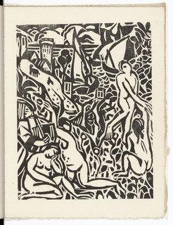 Plate (folio 38) From L'enchanteur Pourrissant — André Derain