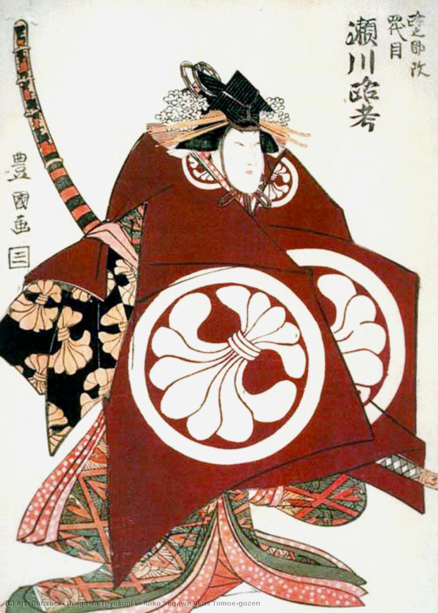 Rokō Segawa Vi As Tomoe-gozen — Utagawa Toyokuni I