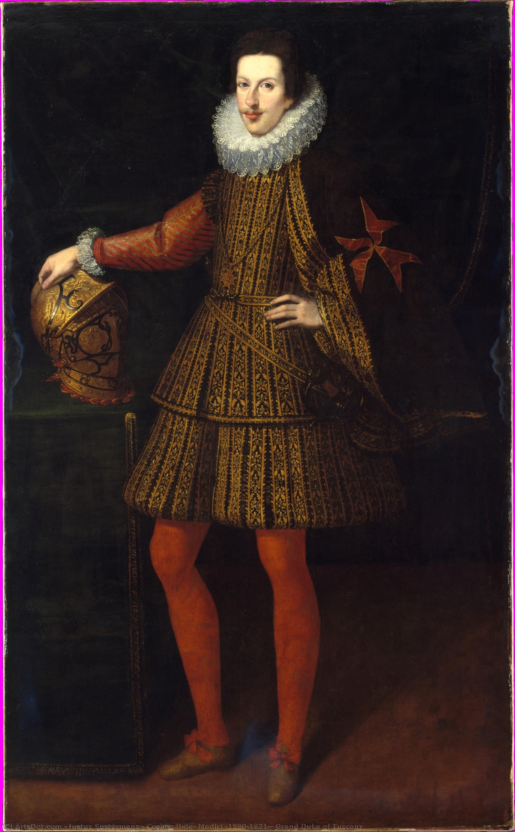 Cosimo Ii De' Medici (1590–1621), Grand Duke Of Tuscany — Justus Sustermans