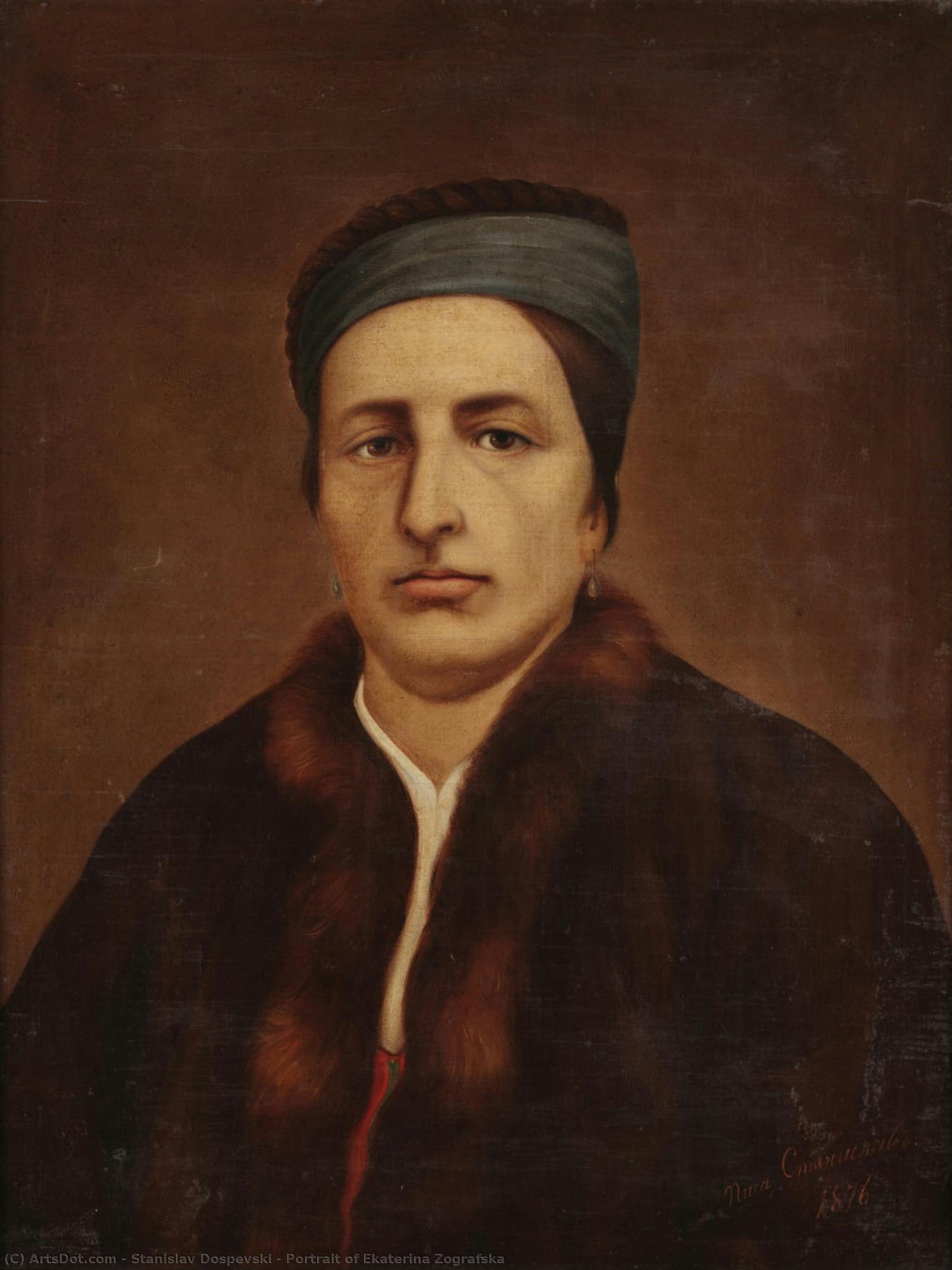 Portrait Of Ekaterina Zografska — Stanislav Dospevski