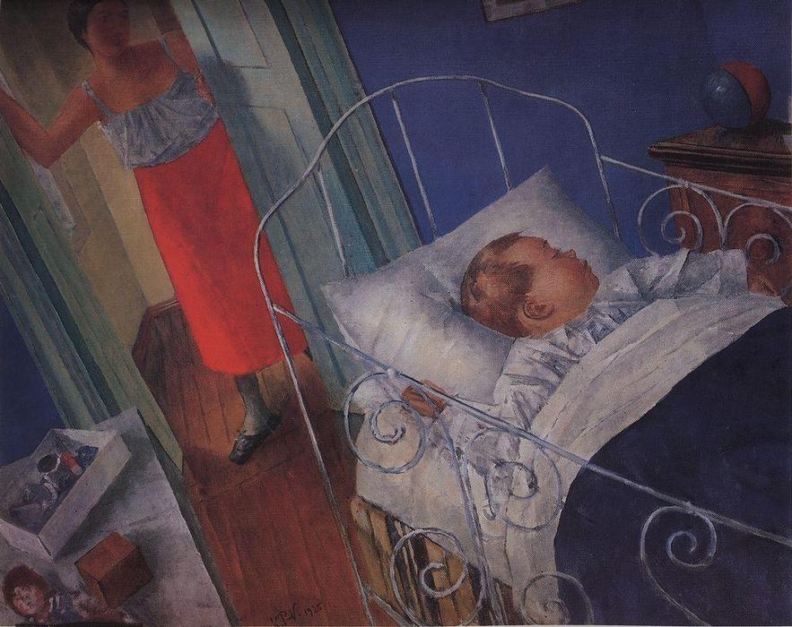 In The Children's Chamber — Kuzma Petrov-vodkin