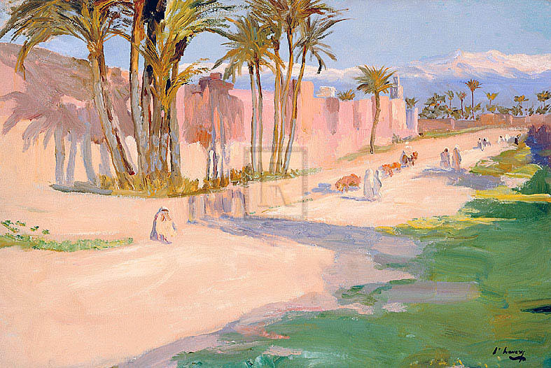 Walls Of Marrakesh — Sir John Lavery