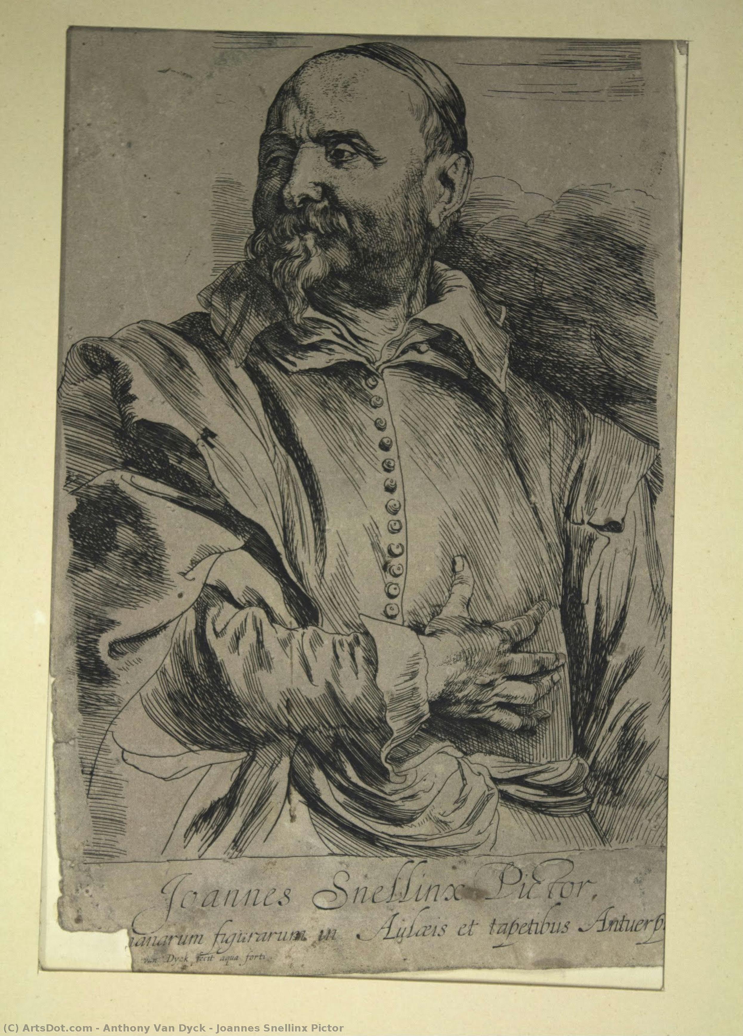 Joannes Snellinx Pictor — Sir Anthony Van Dyck
