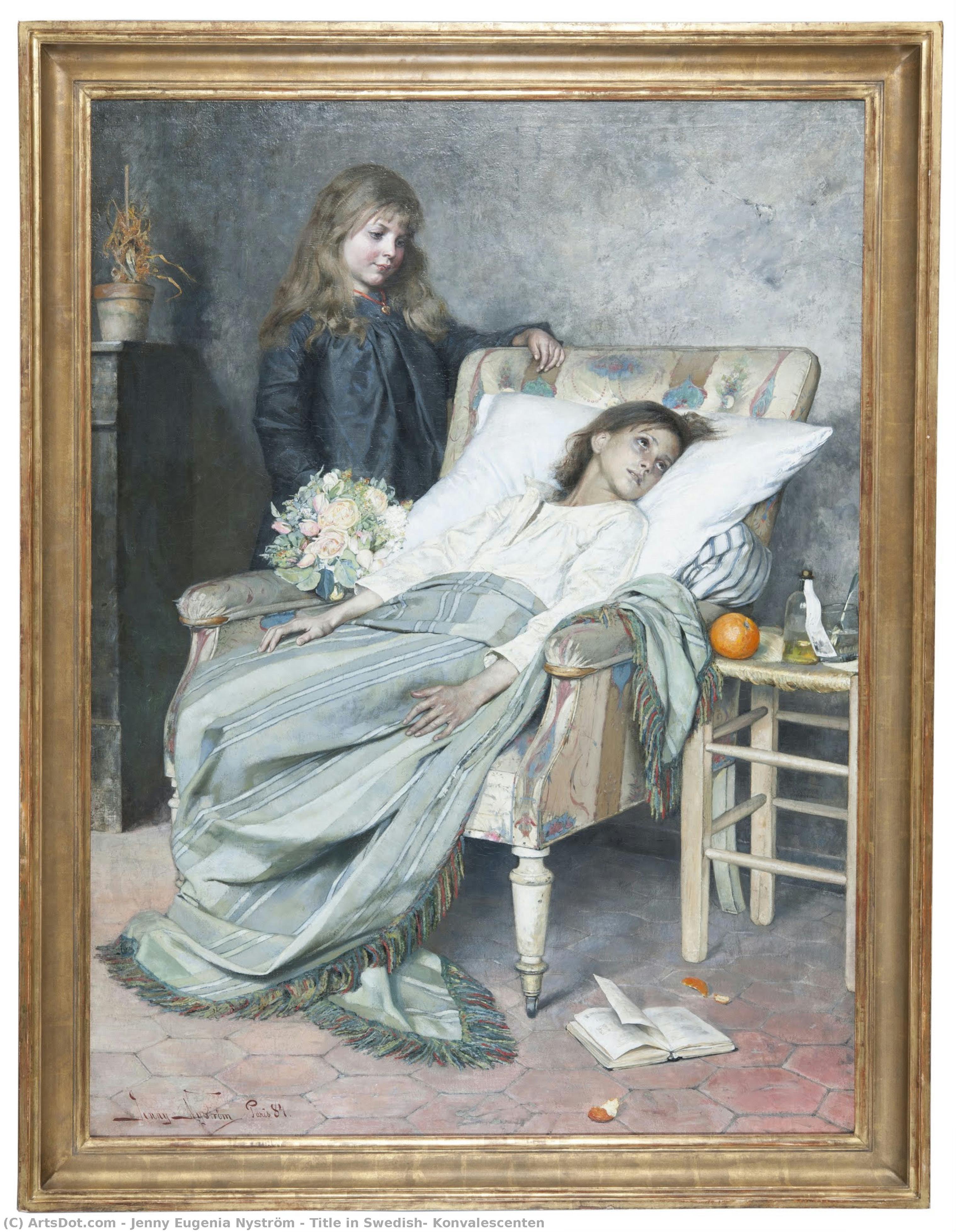 Title In Swedish: Konvalescenten — Jenny Eugenia Nyström