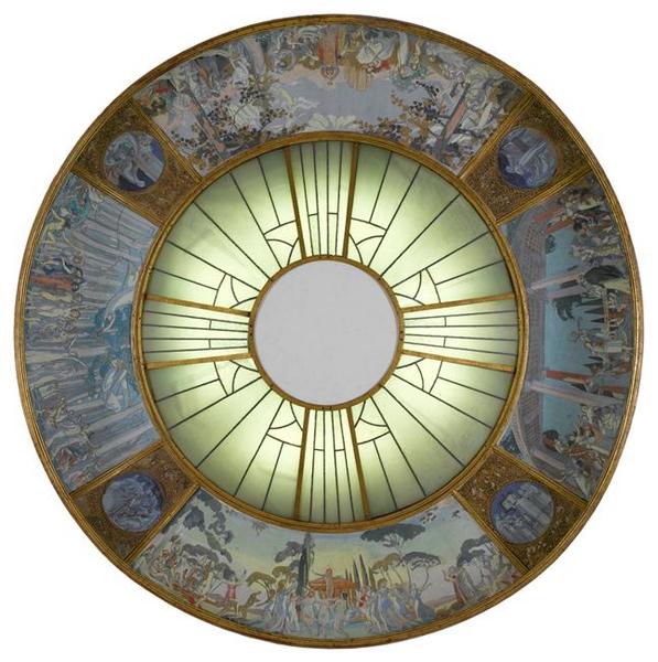 Maquette Au Dixième De La Coupole Du Théâtre Des Champs Elysees — Denis Maurice