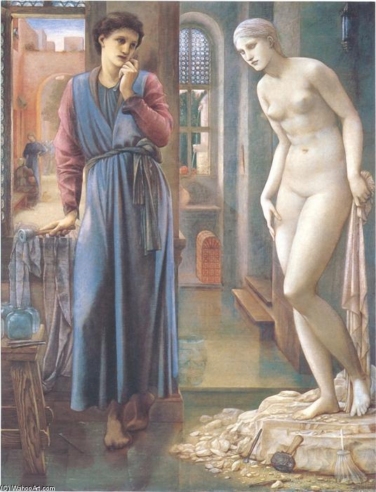 The Hand Refrains, 2nd Series, Pygmalion — Edward Coley Burne-jones