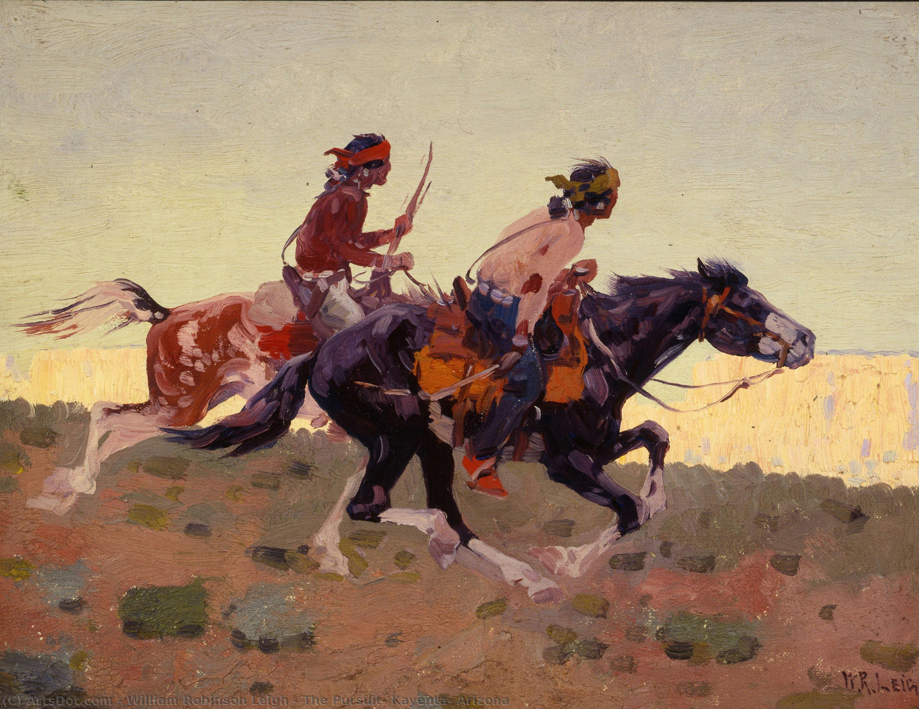 The Pursuit, Kayenta, Arizona — William Robinson Leigh