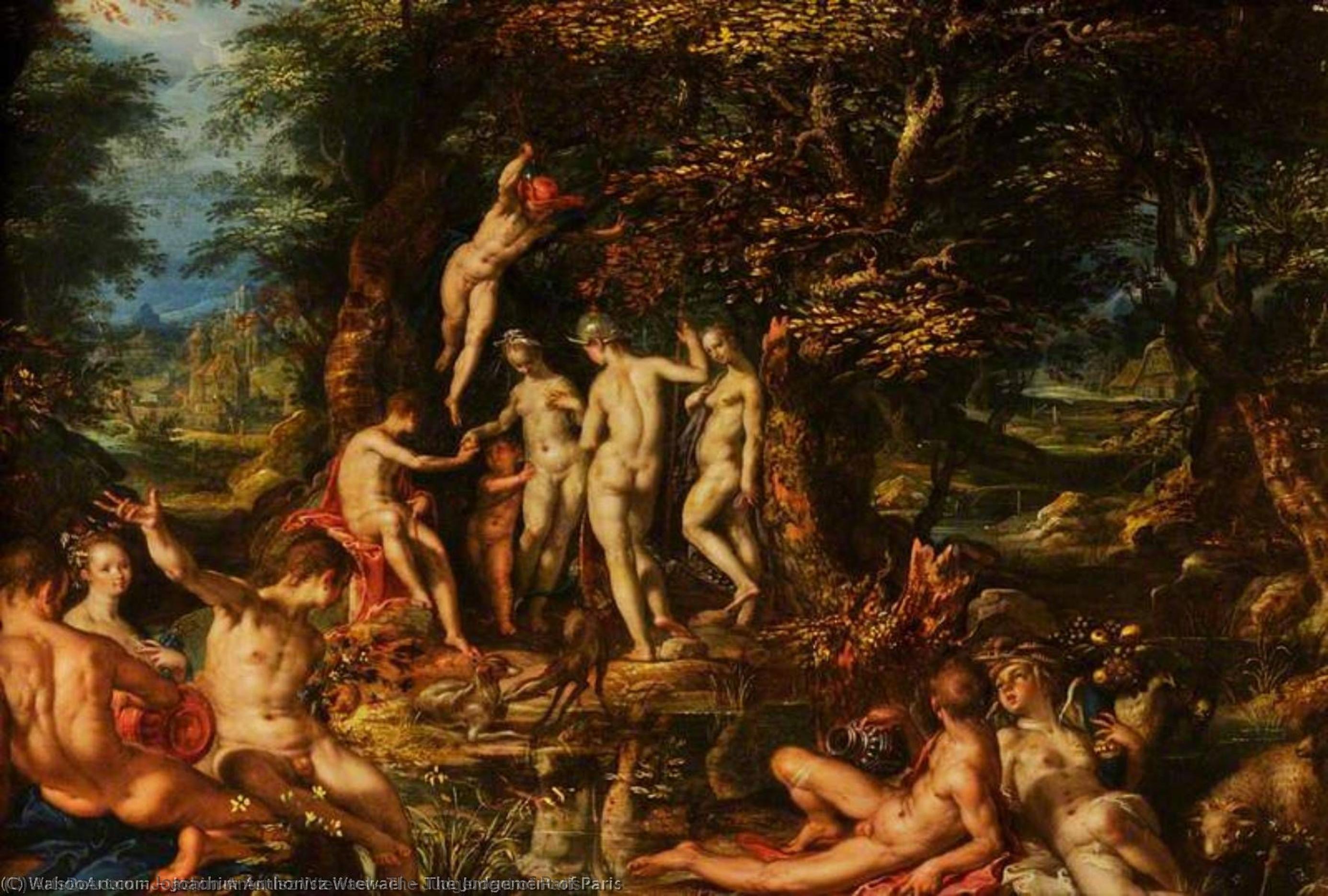 The Judgement Of Paris — Joachim Anthonisz Wtewael