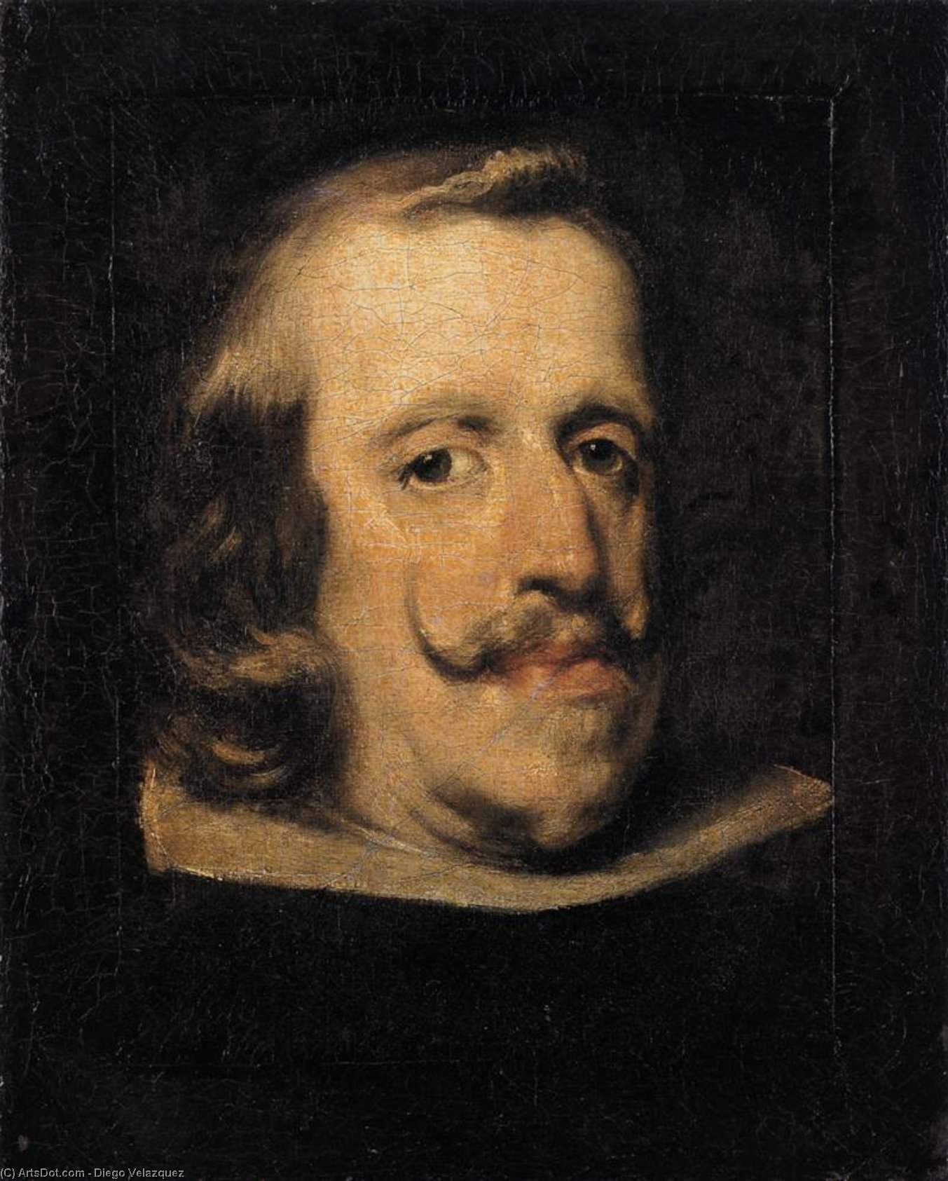 Portrait Of Philip Iv (fragment) — Diego Velázquez