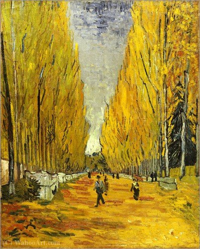 L'allee Des Alyscamps — Vincent Van Gog