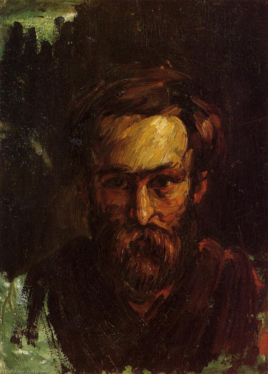 Portrait Of A Man — Paul Cézanne