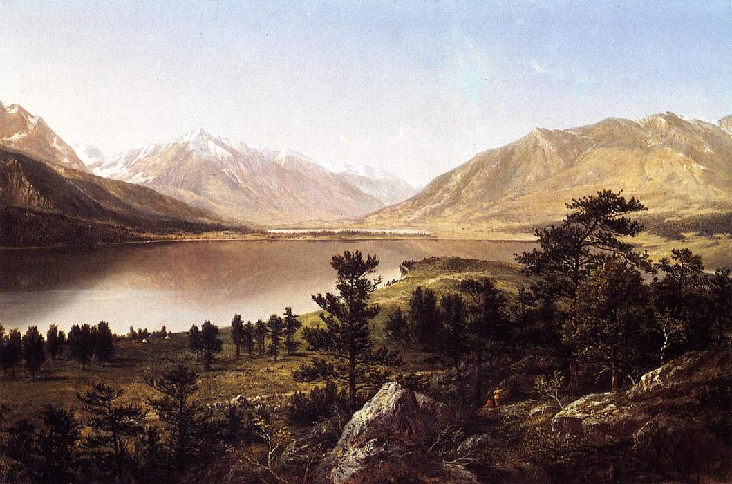 Upper Twin Lakes In The Colorado Rockies — David Johnson
