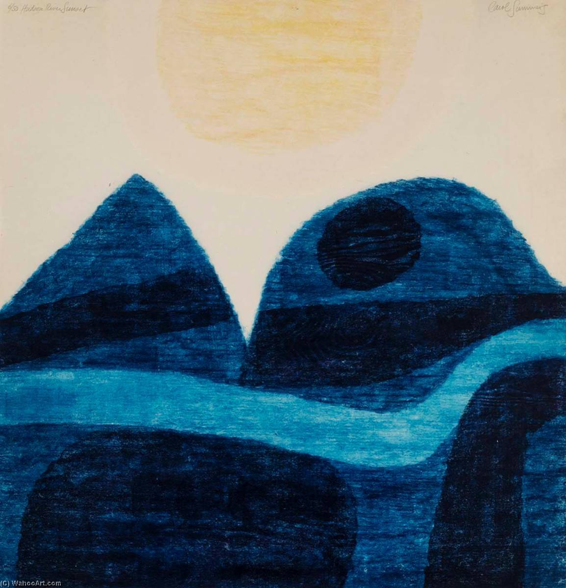 Hudson River Sunset — Carol Summers