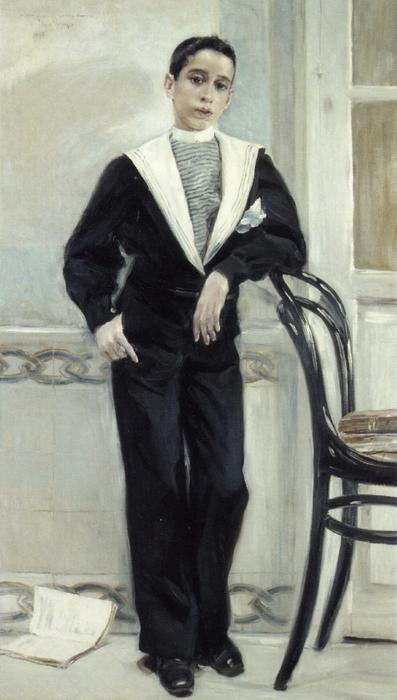 Portrait Of Manuel Ramos Villegas, Full Legnth — José Villegas Cordero