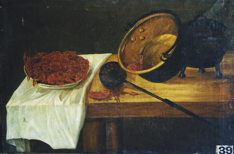 Ecrevisses, Tableau De Salle À Manger — Babey Théodore