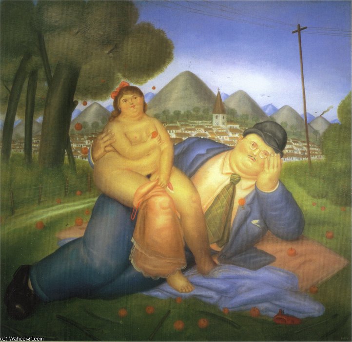 Couple D'amoureux — Fernando Botero