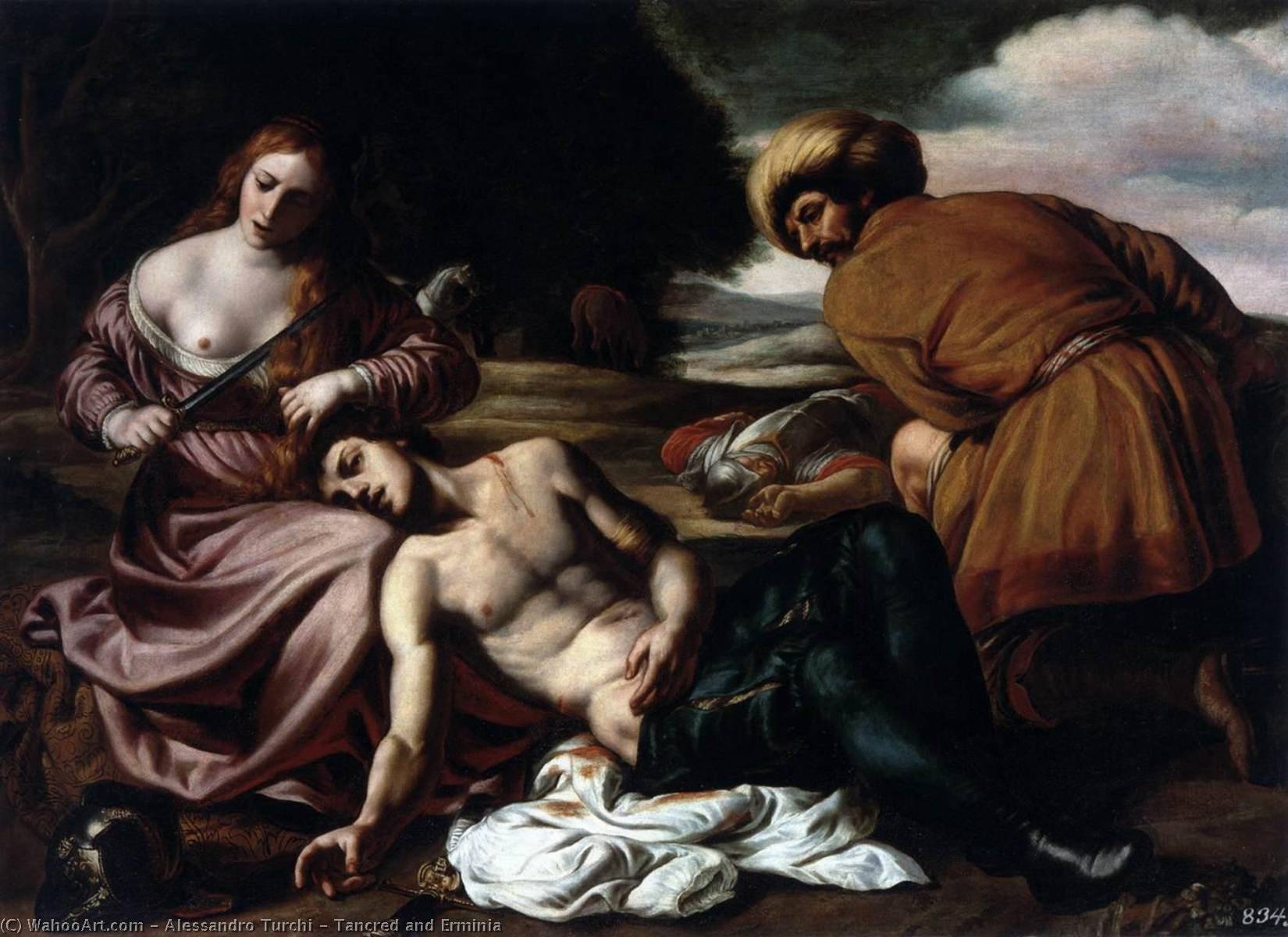 Tancred And Erminia — Alessandro Turchi