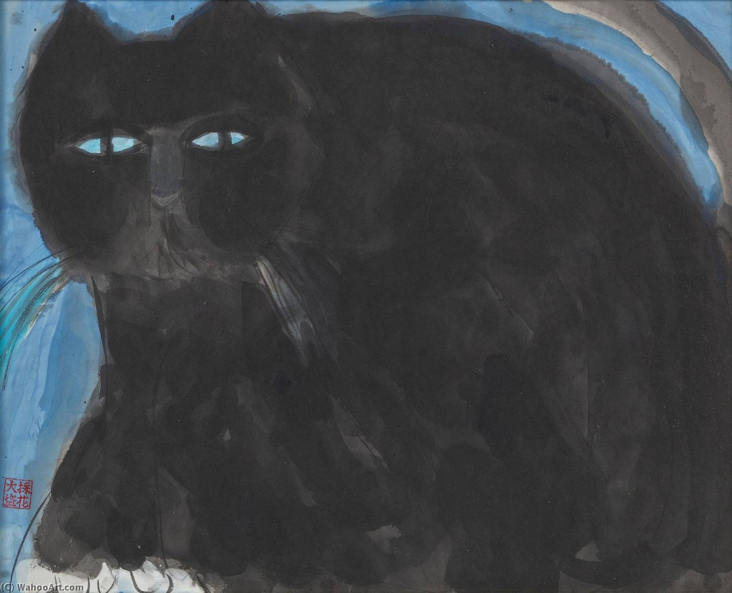 Cat — Walasse Ting