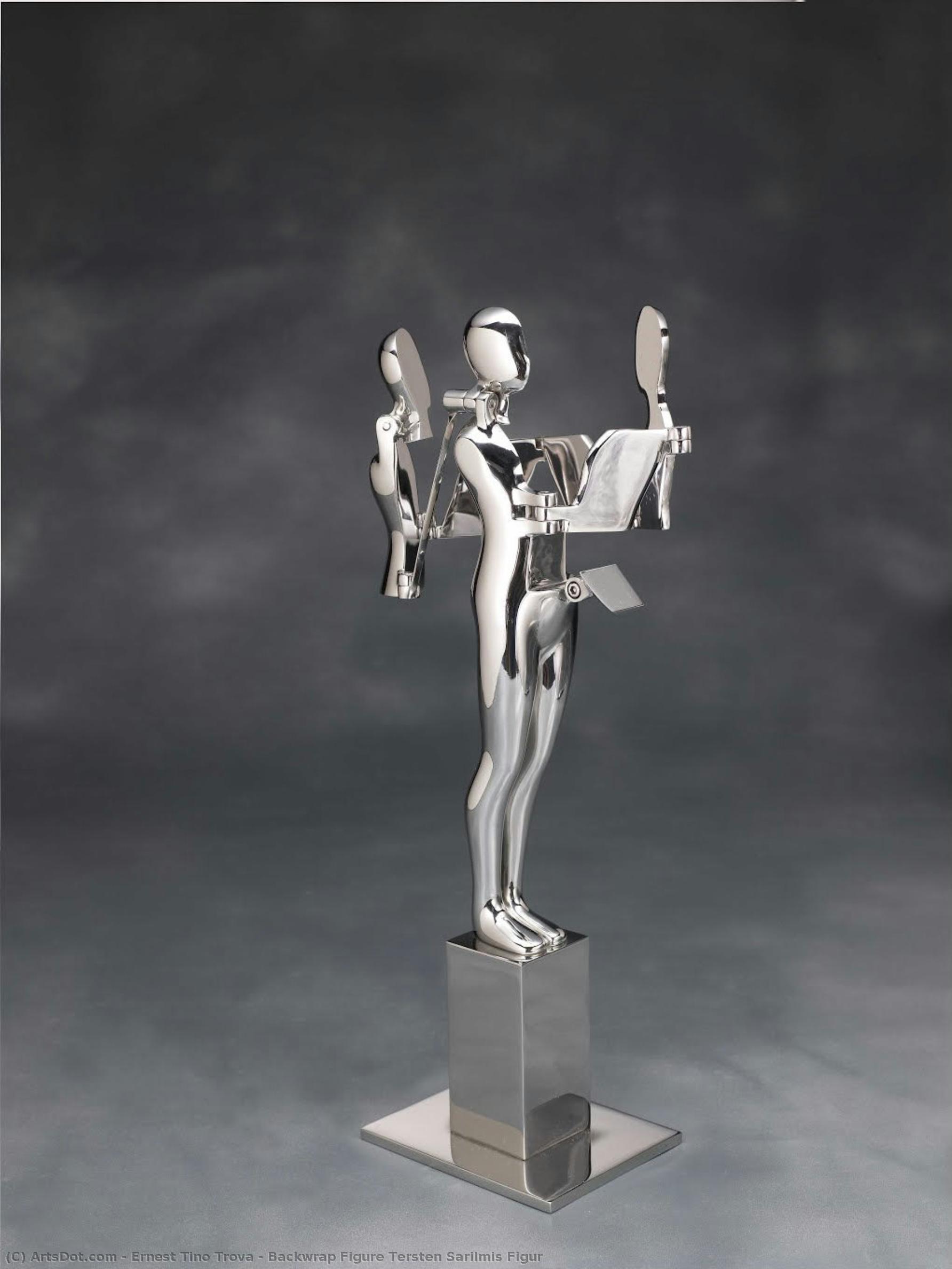Backwrap Figure Tersten Sarilmis Figur — Ernest Tino Trova