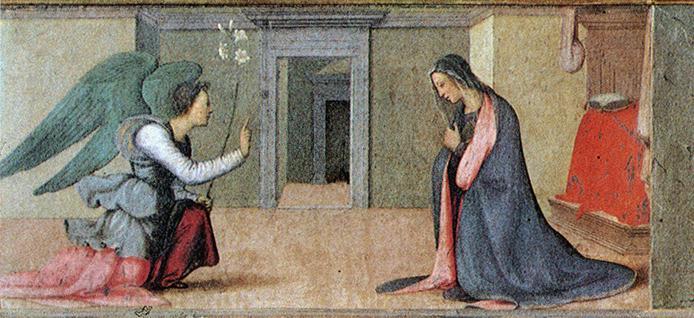 Annunciation — Mariotto Albertinelli