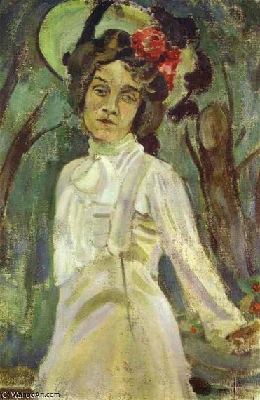 Portrait Of Nadezhda Staniukovich — Victor Borisov Mtov