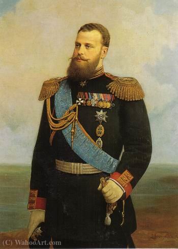 Portrait Of Grand Duke Alexei Alexandrovich — Aleksei Ivanovich Korzukhin