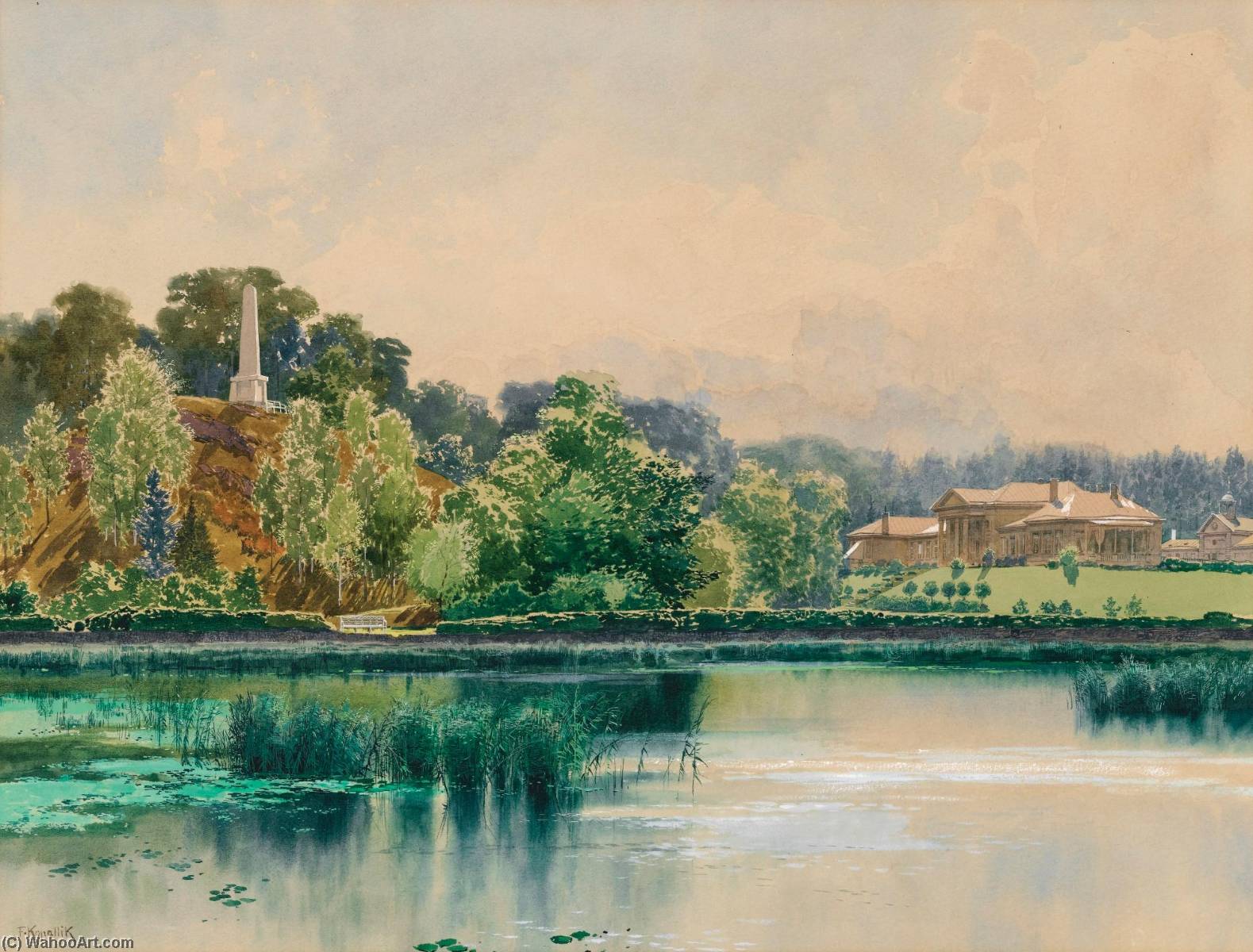 Monrepos Park — Franz Kopallik