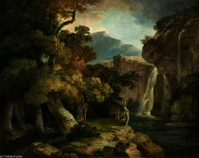 River At Penegoes — Richard Wilson