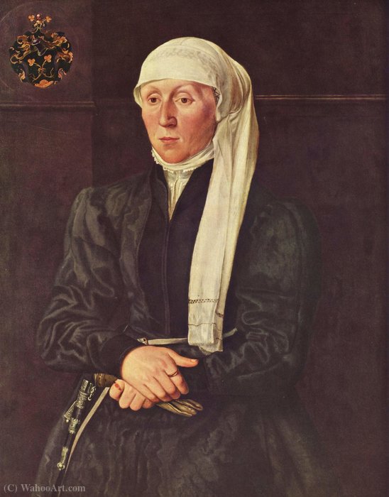 Portrait Of Woman Tucher — Hans Mielich